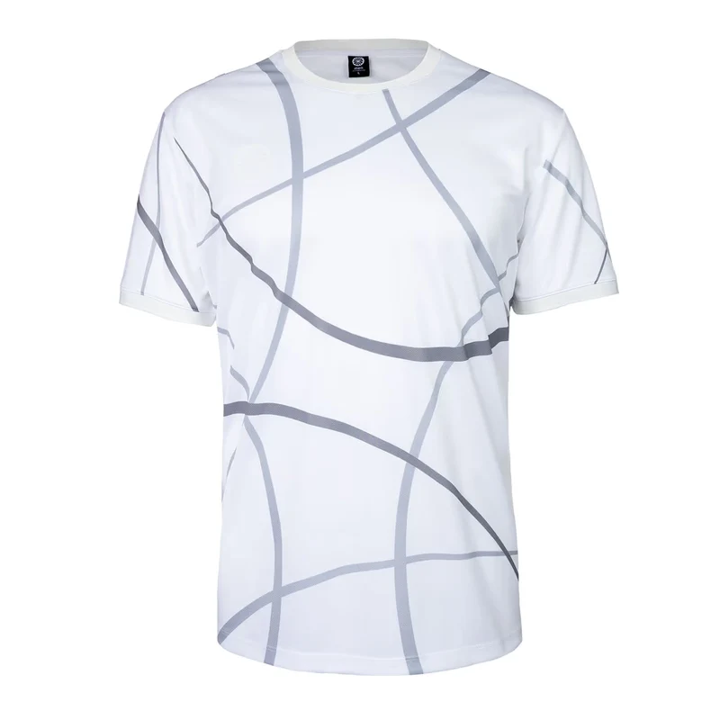 Indian Maharadja Pique Smash Tee Grey Print