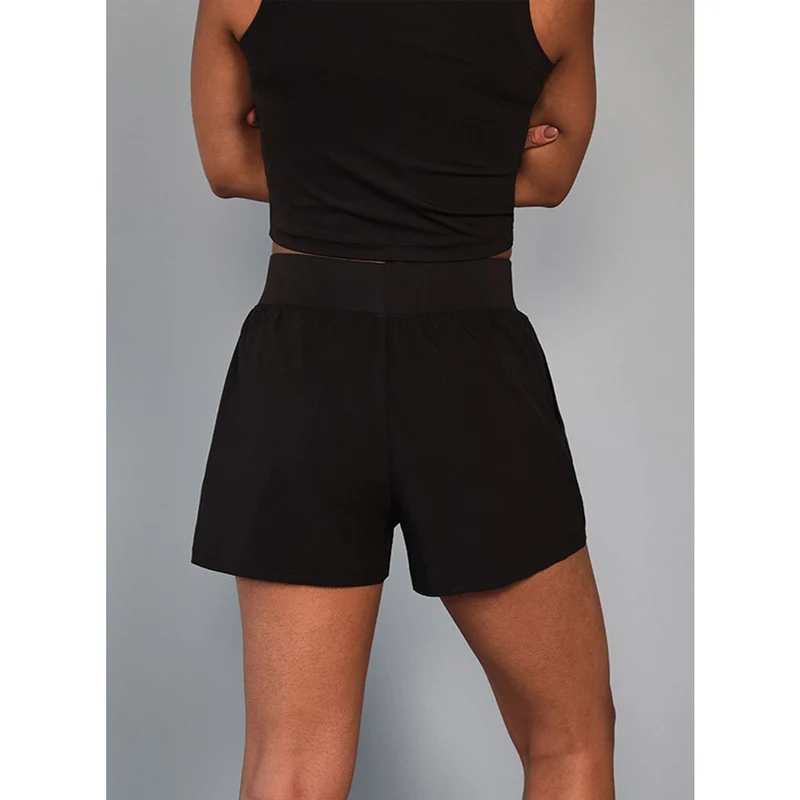 RS Women Court Shorts Black