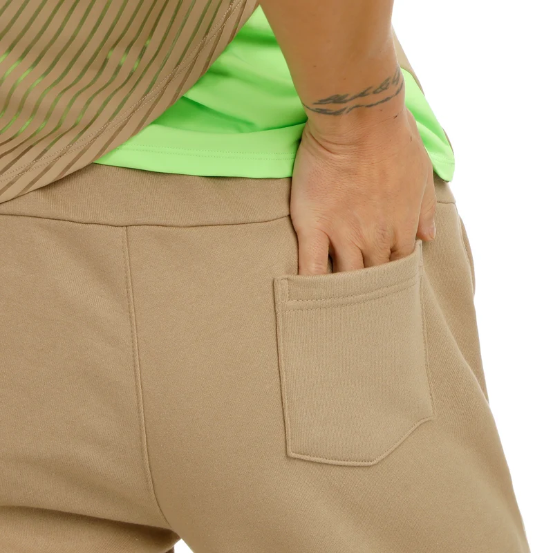 Wild Easy Trainingshose Damen-Beige,Neongrün