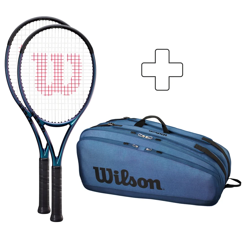 2x 100 V4.0 plus Schlägertasche