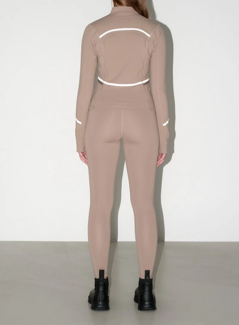 Espresso Reflective Warming Zip Jacket