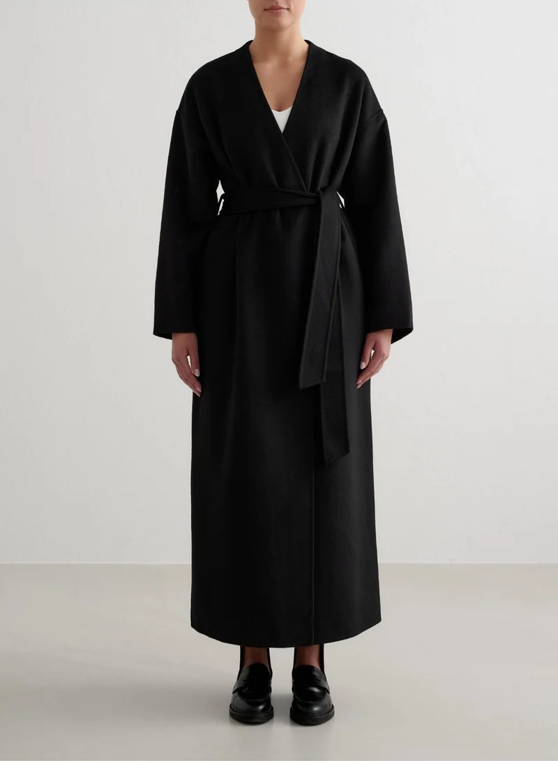 Black Wool Coat