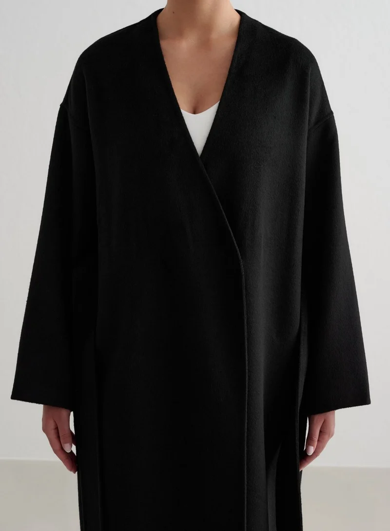 Black Wool Coat