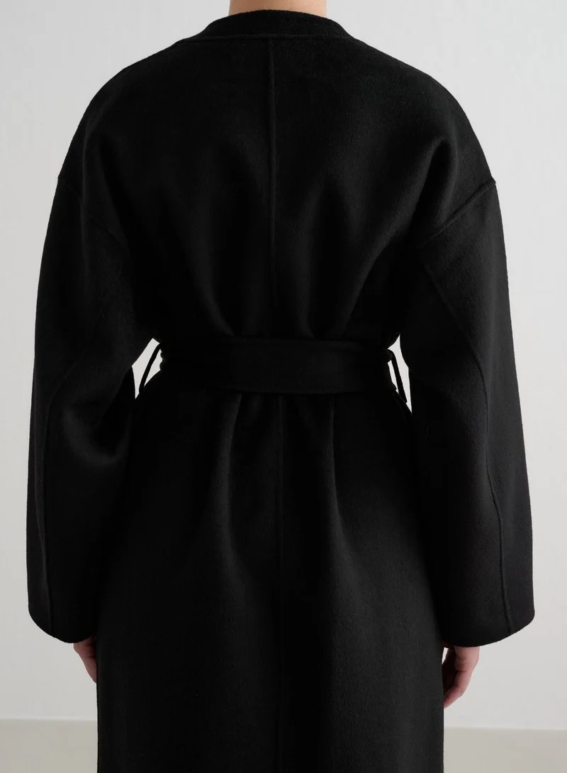Black Wool Coat