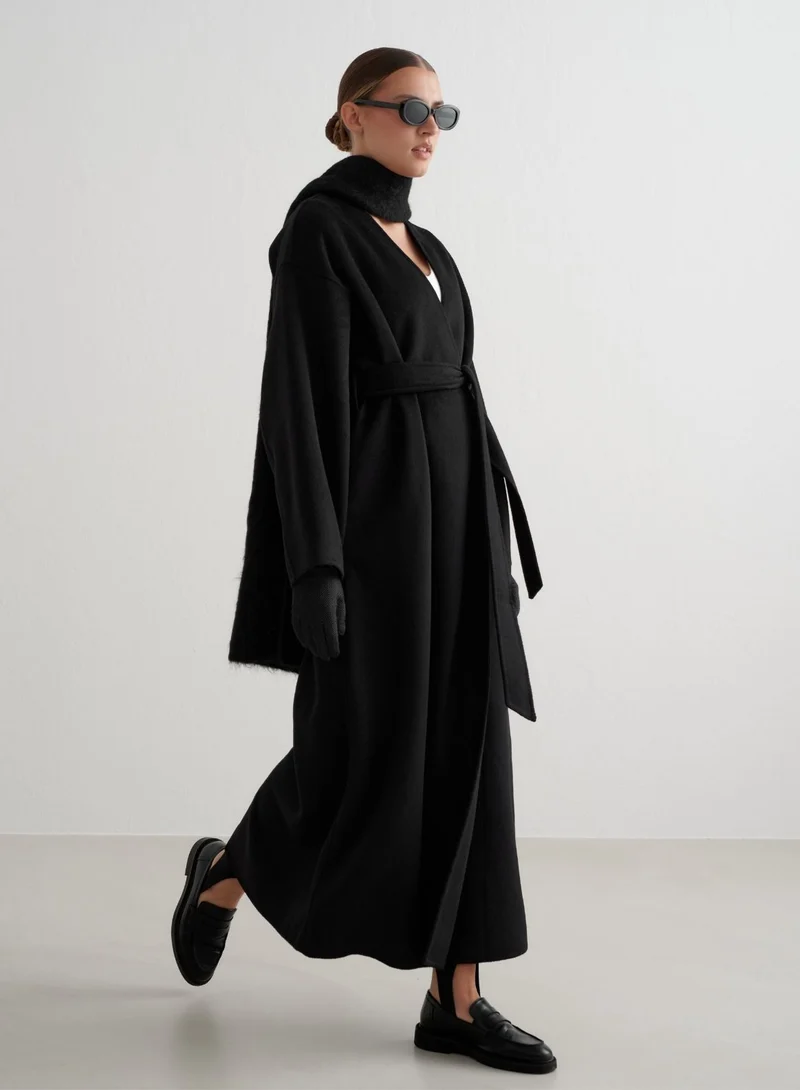 Black Wool Coat