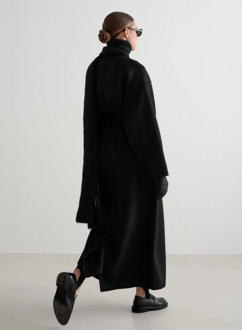 Black Wool Coat