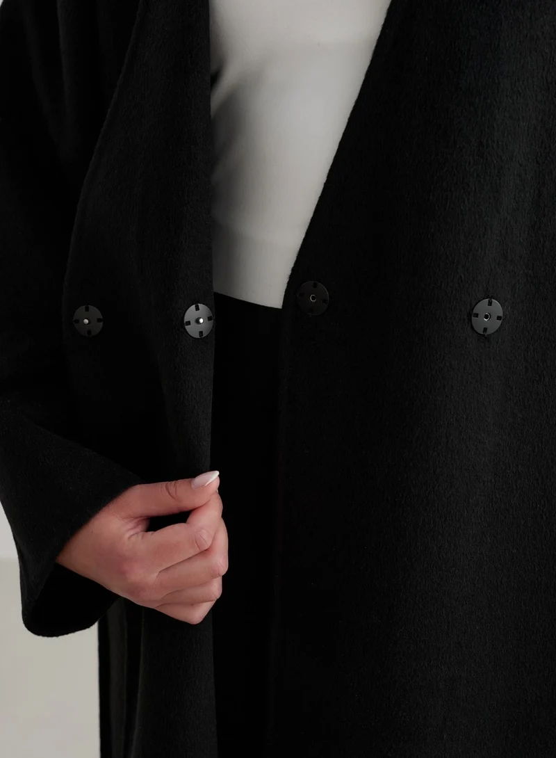 Black Wool Coat