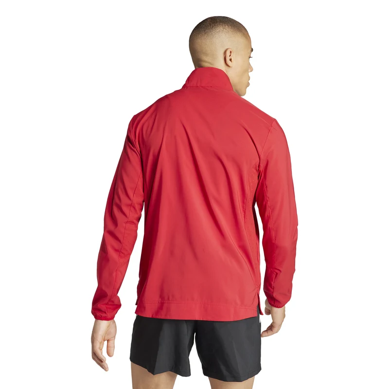 Adizero Essential Laufjacke Herren-Rot