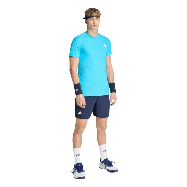 Adidas T-Shirt Freelift Tee Blauw