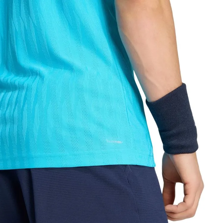 Adidas T-Shirt Freelift Tee Blauw