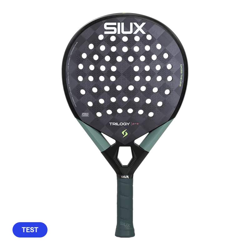 Pala de TEST Siux Trilogy Pro 2026 Noir Fog