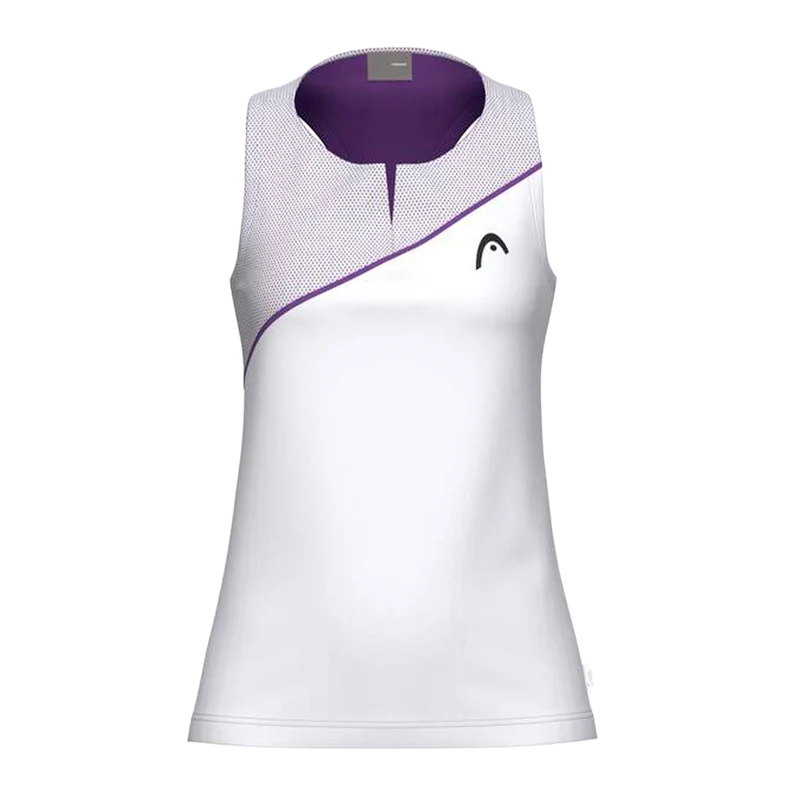 Camiseta de tirantes Head mujer Spirit Blanco/Morado 2026
