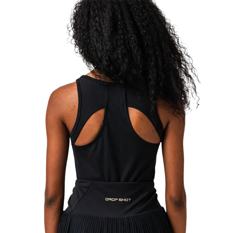 Camiseta de Tirantes Drop Shot Noor Negra