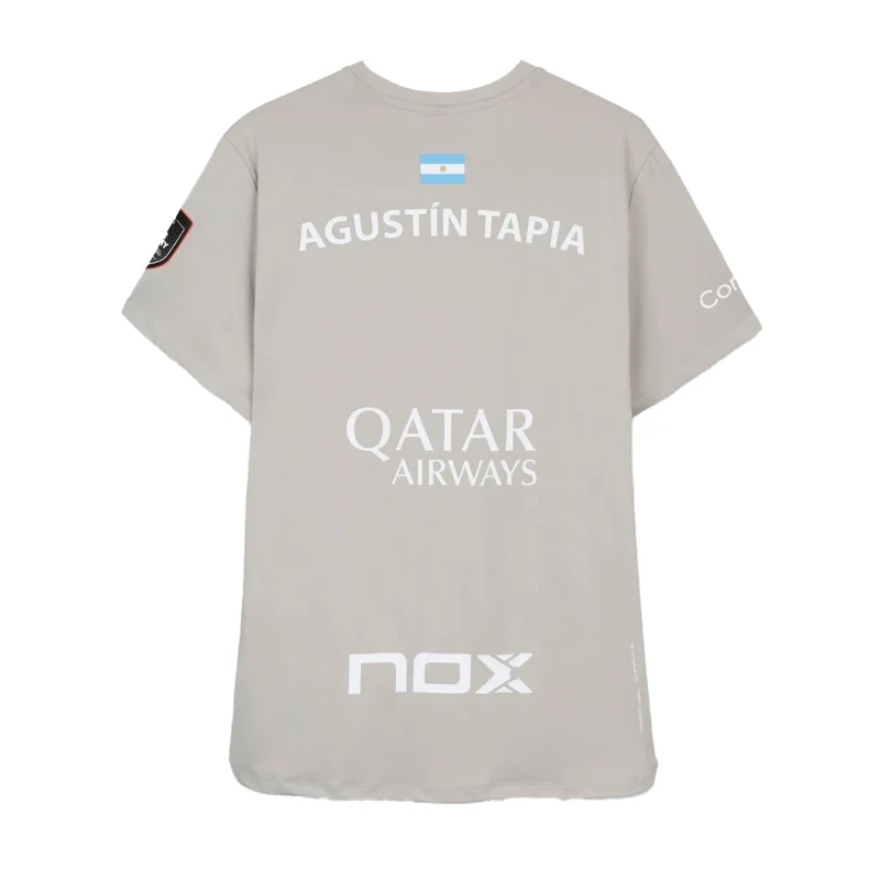 NOX SPONSORS AT10 Grey AGUSTIN TAPIA 2026 (Camiseta Oficial)