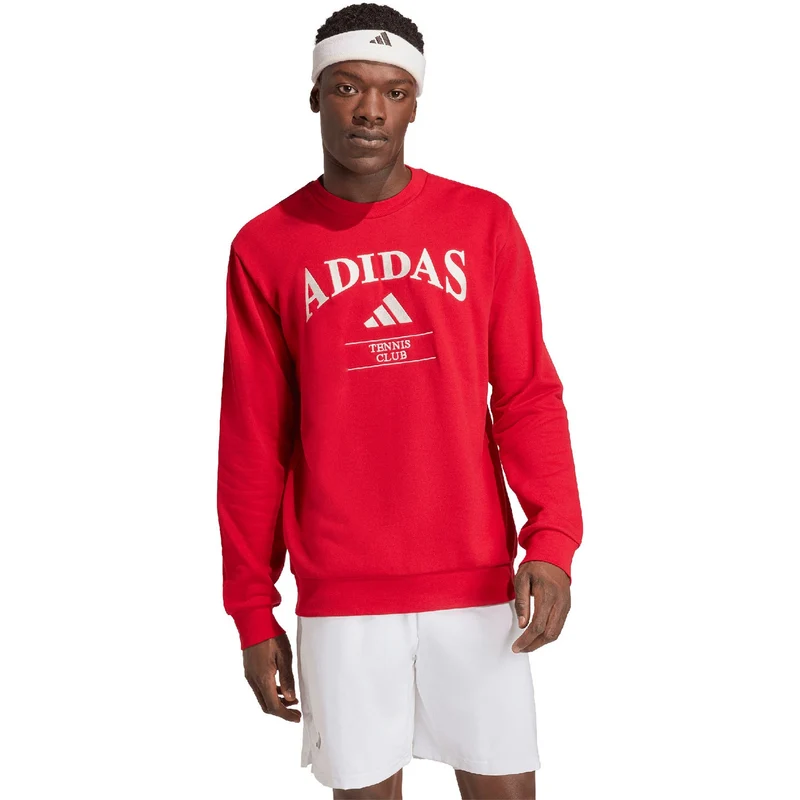 Adidas Sweater Heritage Graphic Crew Rood