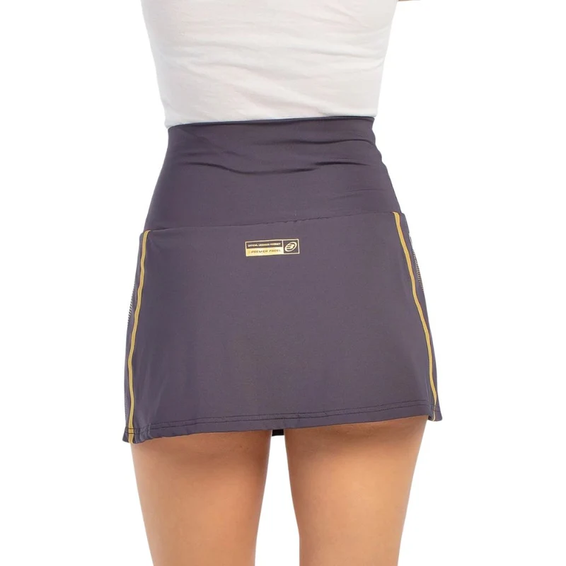 Bullpadel Skirt Premier Padel Adiar Zwart