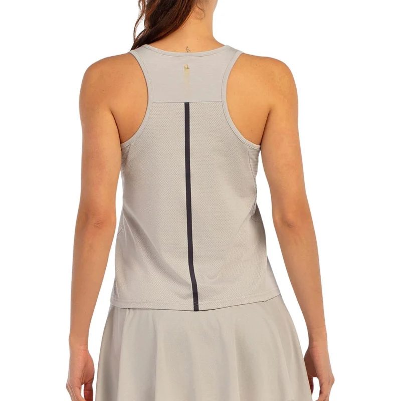 Bullpadel Tank Top Adres Dames Lichtgrijs