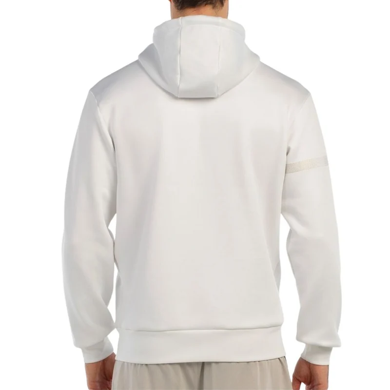 Bullpadel Hoodie Baque Premier Padel Heren Wit