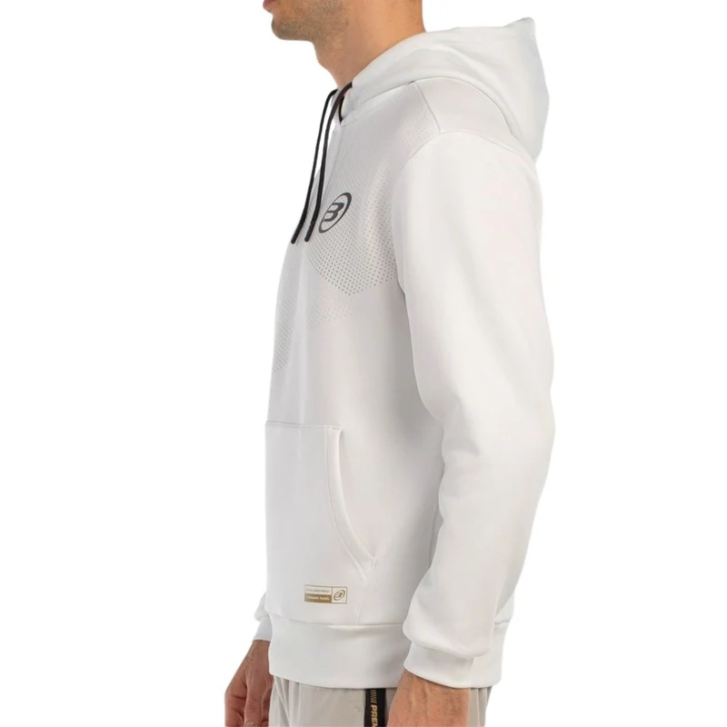 Bullpadel Hoodie Baque Premier Padel Heren Wit