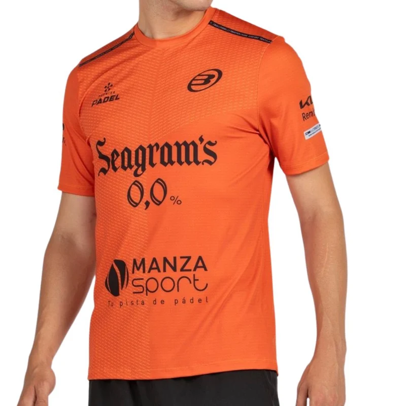 Bullpadel T-shirt Mesia PN Heren Oranje