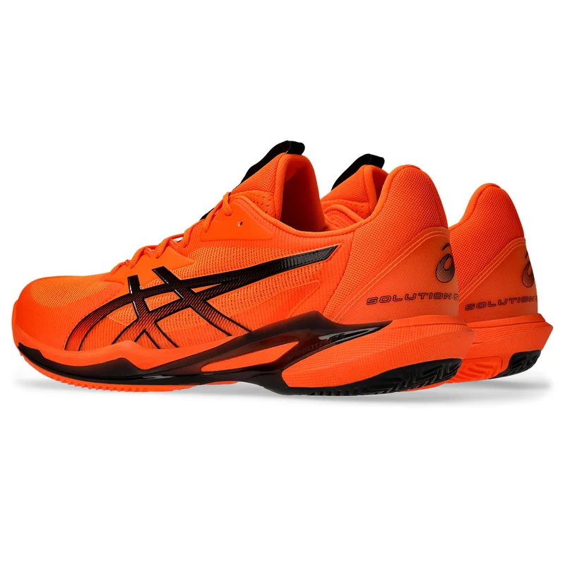 Asics Tennisschoen Solution Speed FF 3 Clay Heren Oranje Zwart