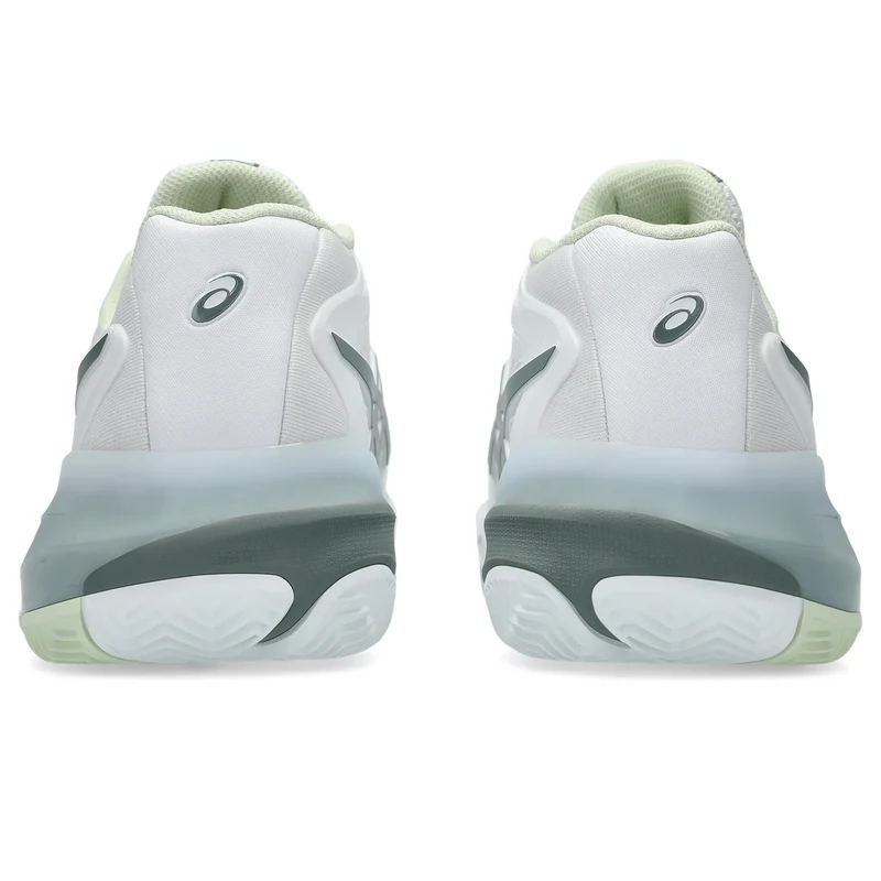 Asics Tennisschoen Gel Resolution X Clay Dames Wit - Groen