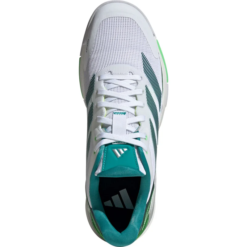 Adidas Padelschoen Crazyquick LS Padel Heren Wit Groen