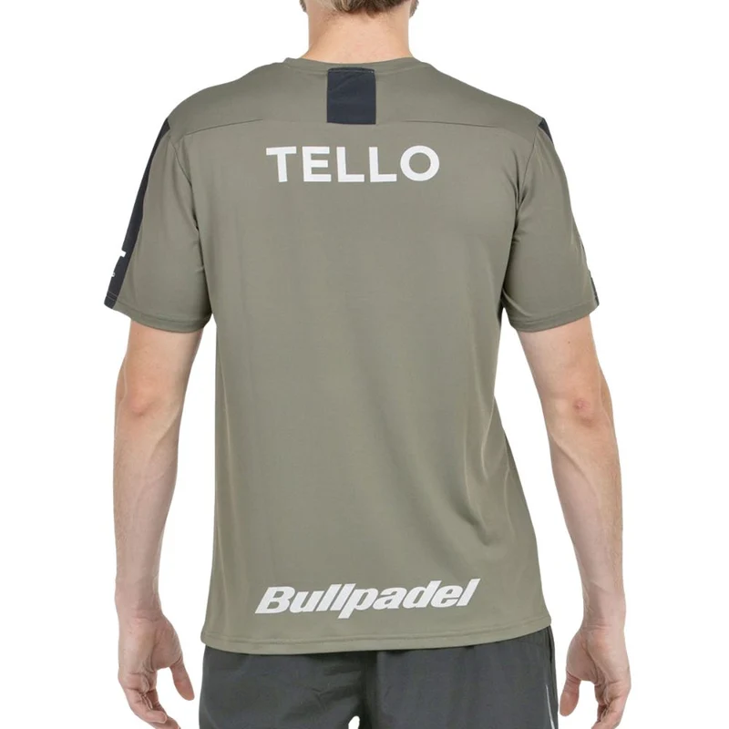 Bullpadel T-shirt Tello 25V Heren Kaki
