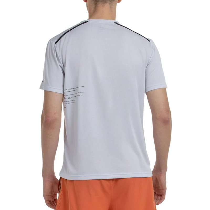 Bullpadel T-shirt Mesia Heren Grijs
