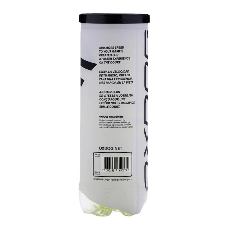 Oxdog Boost+ Speed Padel Balls (3 pcs.)