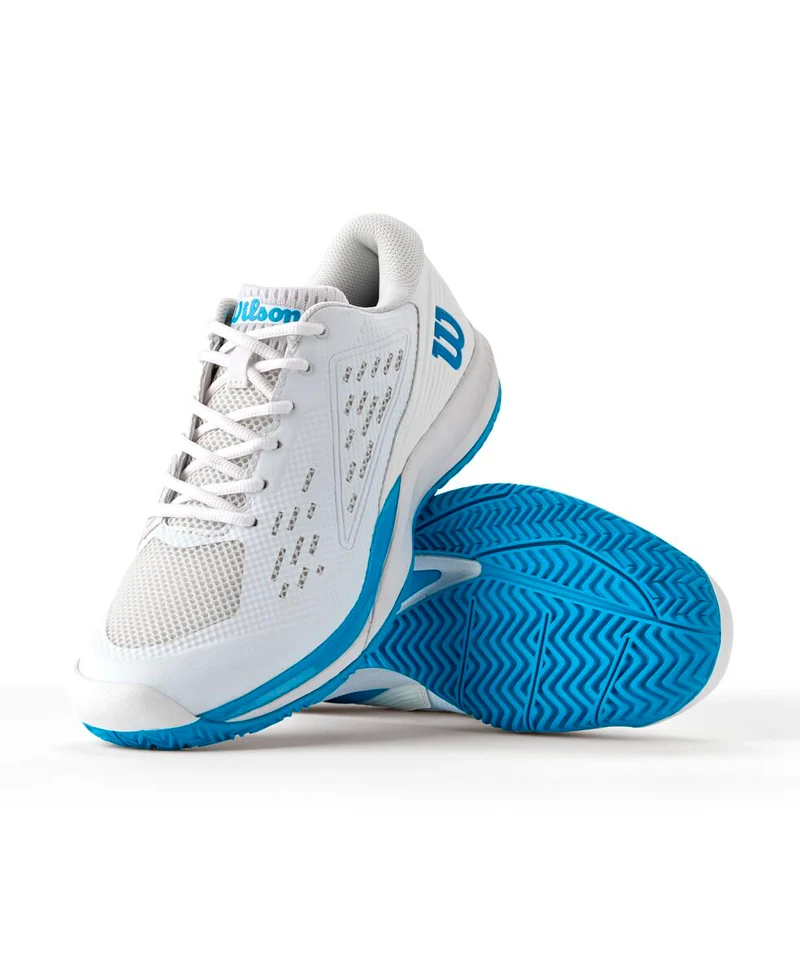 Wilson Rush Pro Ace (White/White/Atomic Blue)