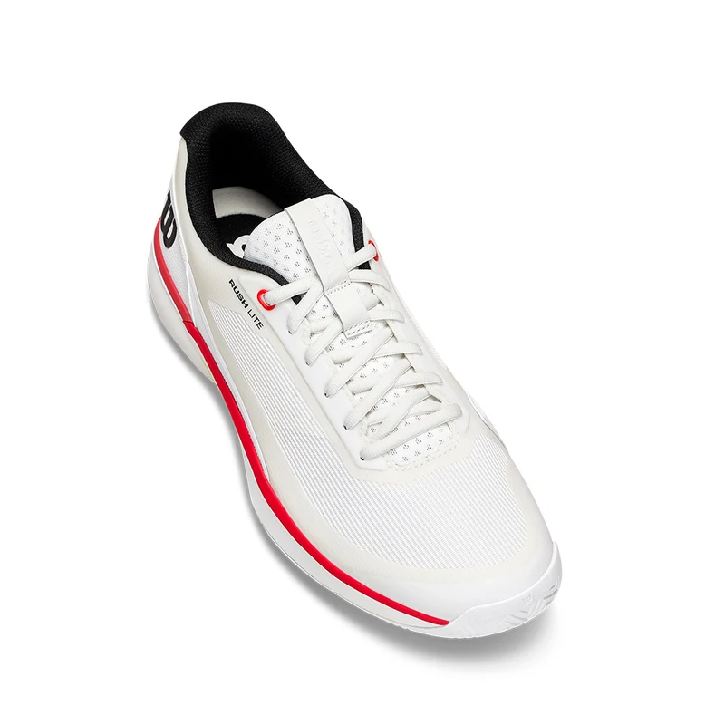 WILSON RUSH LITE 5 White/Black SS26 (Zapatillas)