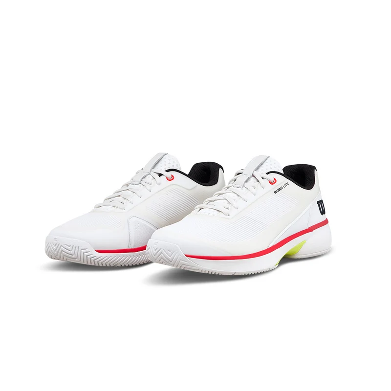WILSON RUSH LITE 5 White/Black SS26 (Zapatillas)