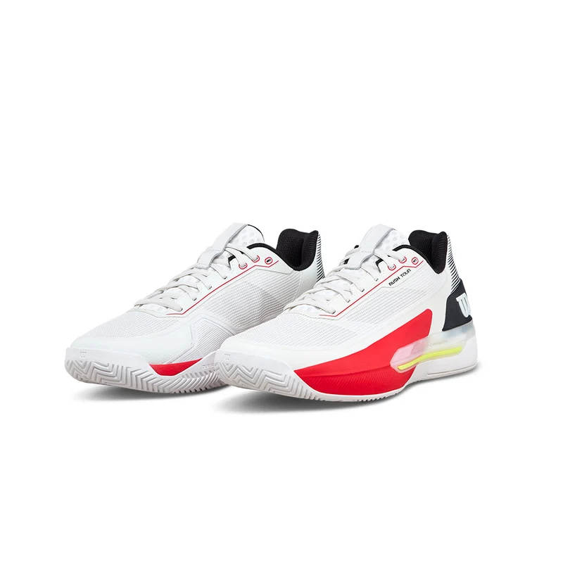 WILSON RUSH TOUR 5 White/Black SS26 (Zapatillas)