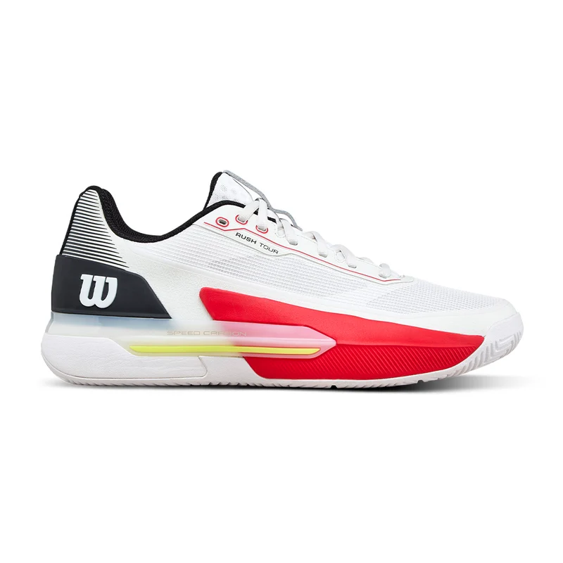 WILSON RUSH TOUR 5 White/Black SS26 (Zapatillas)