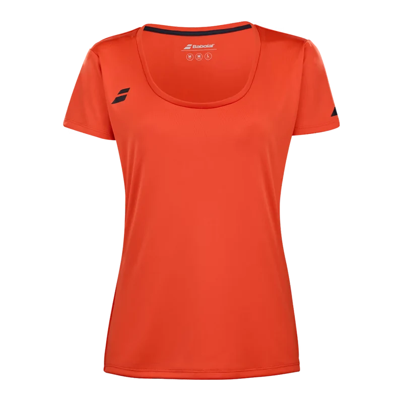 Camiseta Babolat Cap Sleeve Top Mujer Rojo