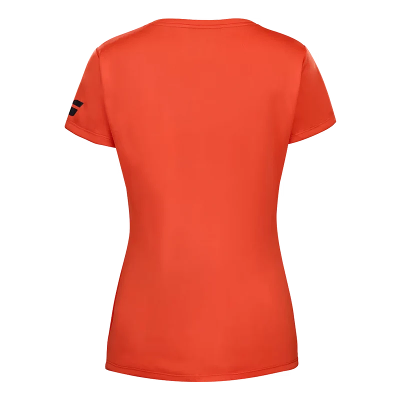 Camiseta Babolat Cap Sleeve Top Mujer Rojo