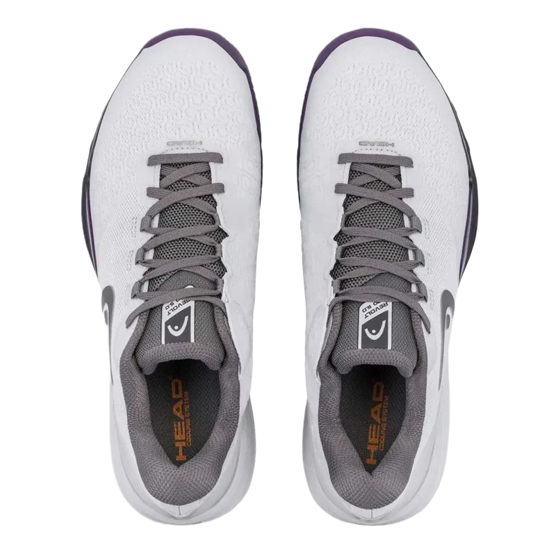 Zapatilla Head Revolt Pro 5.0 Clay Light Grey/Purplr Night 2026