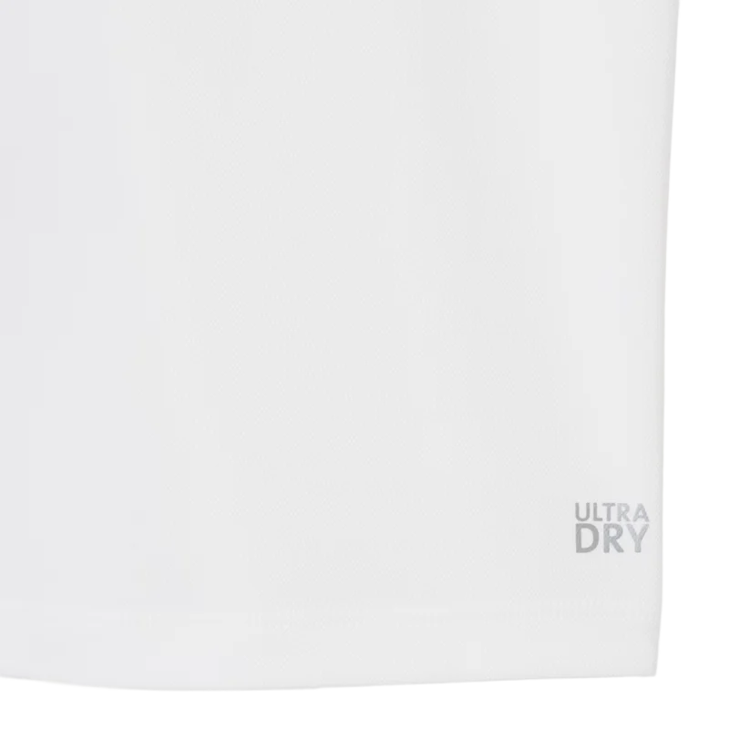 Polo Lacoste Ultra Dry Blanco Junior