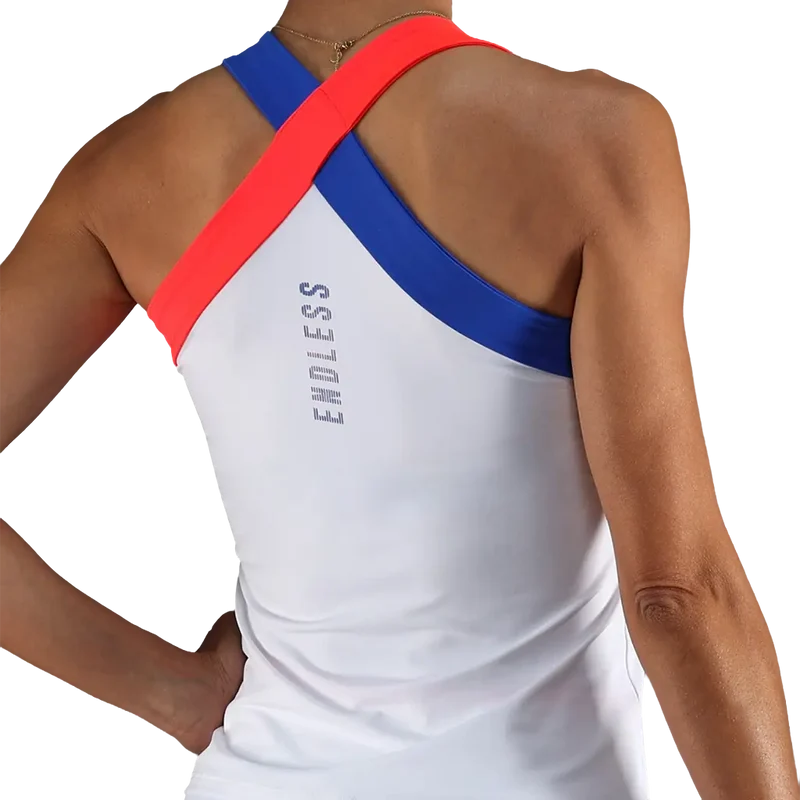 Camiseta Endless Bliss Blanca/Royal 2026
