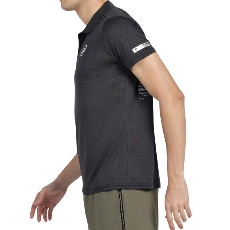 Bullpadel Polo Mirac Heren Zwart