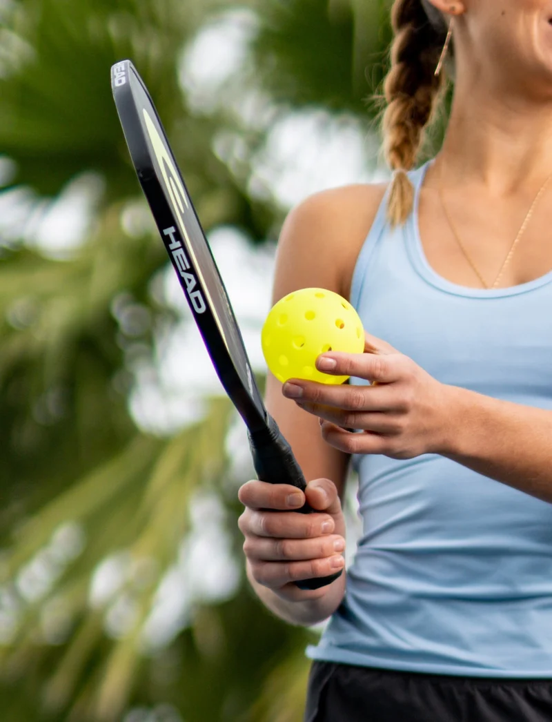 Head Penn 40 Outdoor 3 und 6pcs Pickleball Bälle yellow Outdoor-Ball Racketsport j23