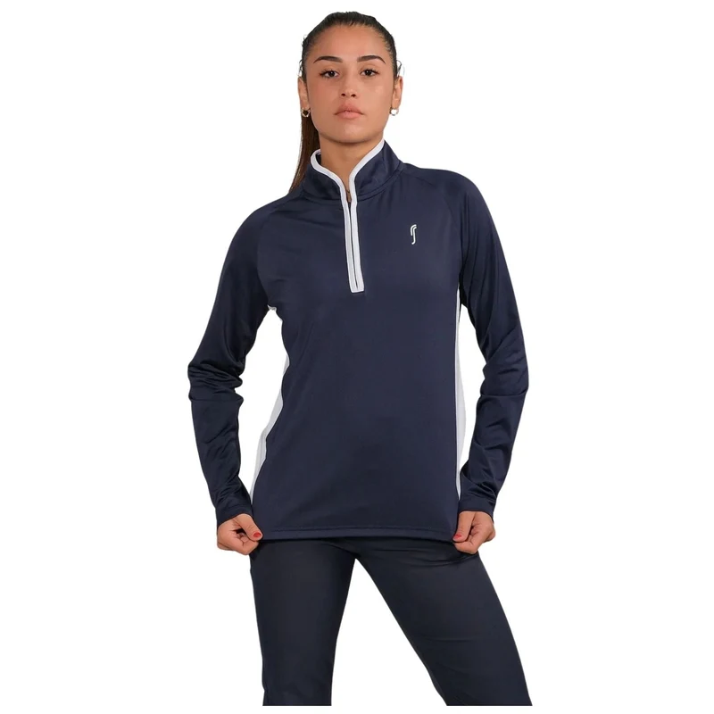 RS Women National Team Half Zip Navy