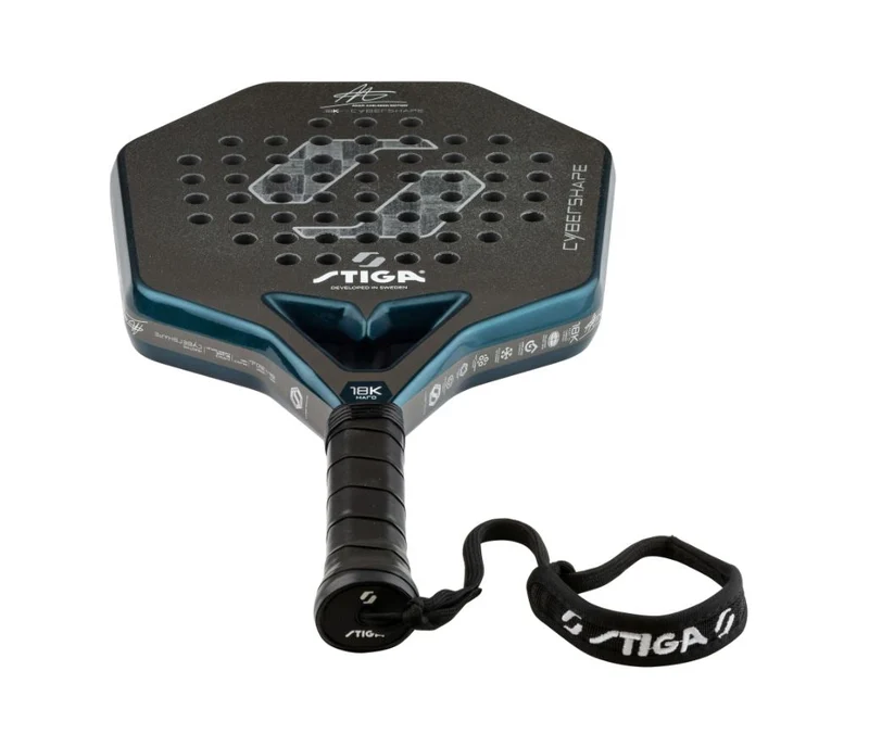 Stiga Cybershape 18K Hard Adam Axelsson Edition Padel Racket