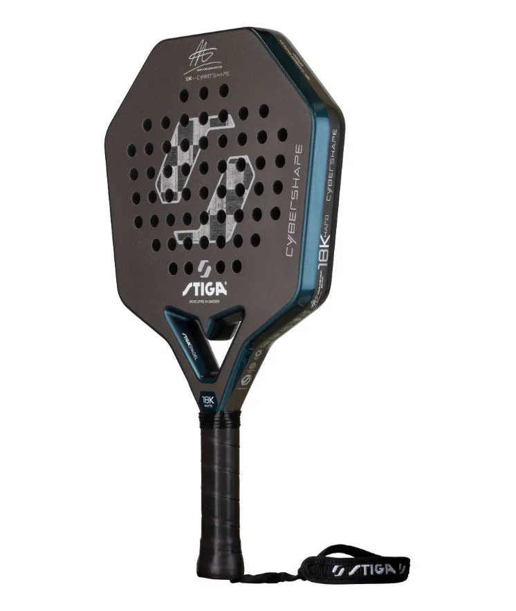 Stiga Cybershape 18K Hard Adam Axelsson Edition Padel Racket