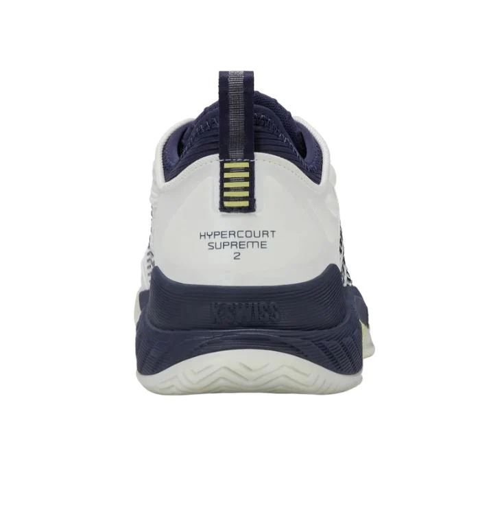 K-Swiss Hypercourt Supreme (Blanc De Blanc/Naval Academy/Luminary Green)