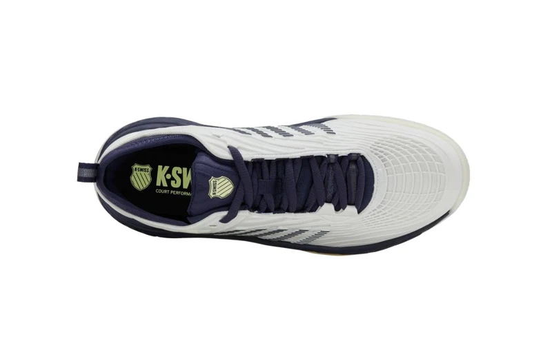 K-Swiss Hypercourt Supreme (Blanc De Blanc/Naval Academy/Luminary Green)