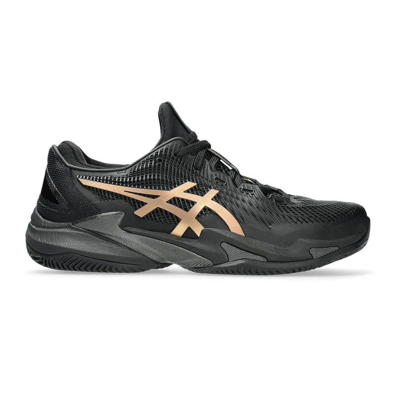 Court FF 3 Novak Night Energy Sandplatzschuh Herren - schwarz, gold