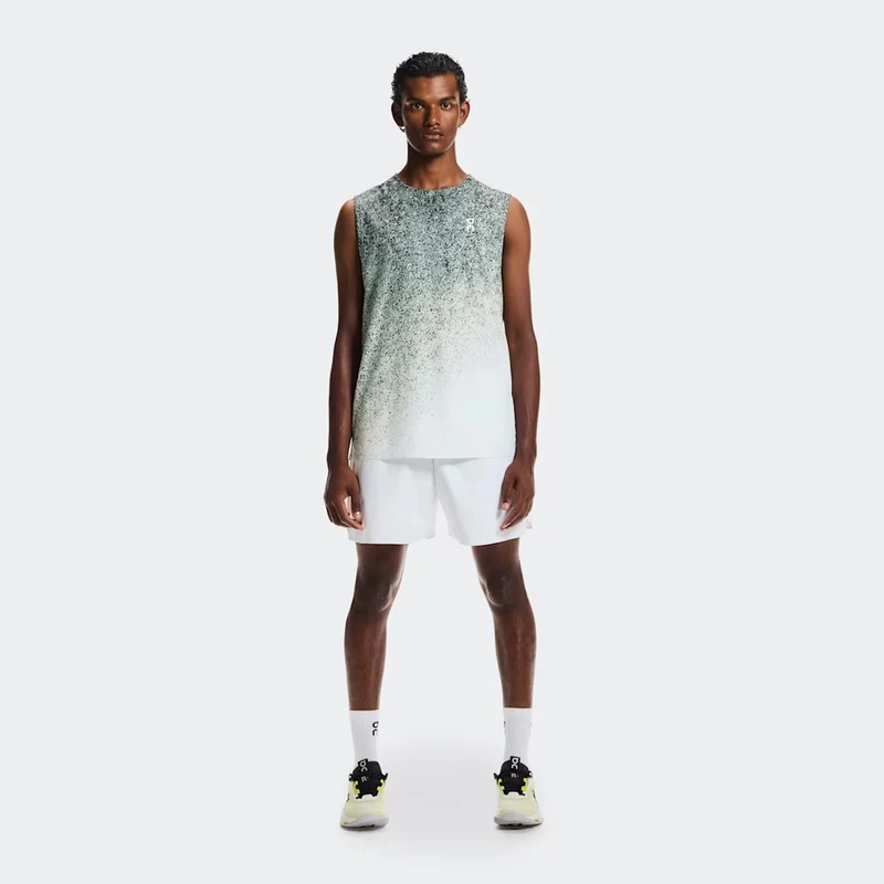 Court Fade Tank-Top Herren - grün, weiß