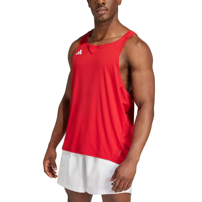 adizero Essential Laufshirt Herren-rot